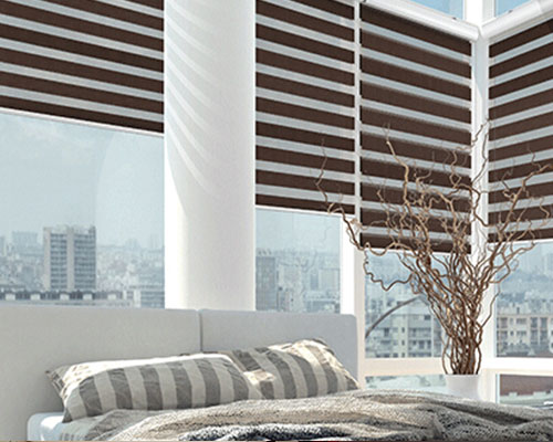 Motorised Zebra Blinds